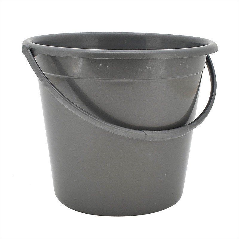 Seau gris ou noir