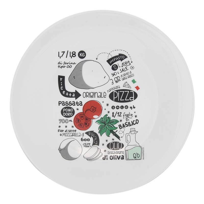Plat à pizza rond