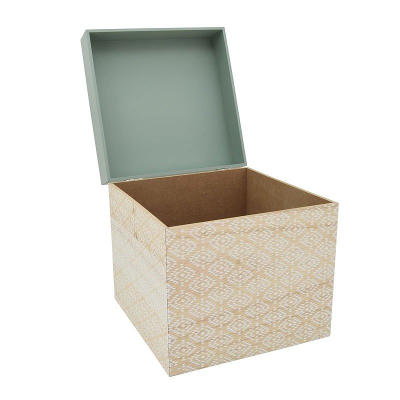 Boîte avec couvercle vert 'Hyvinkää'