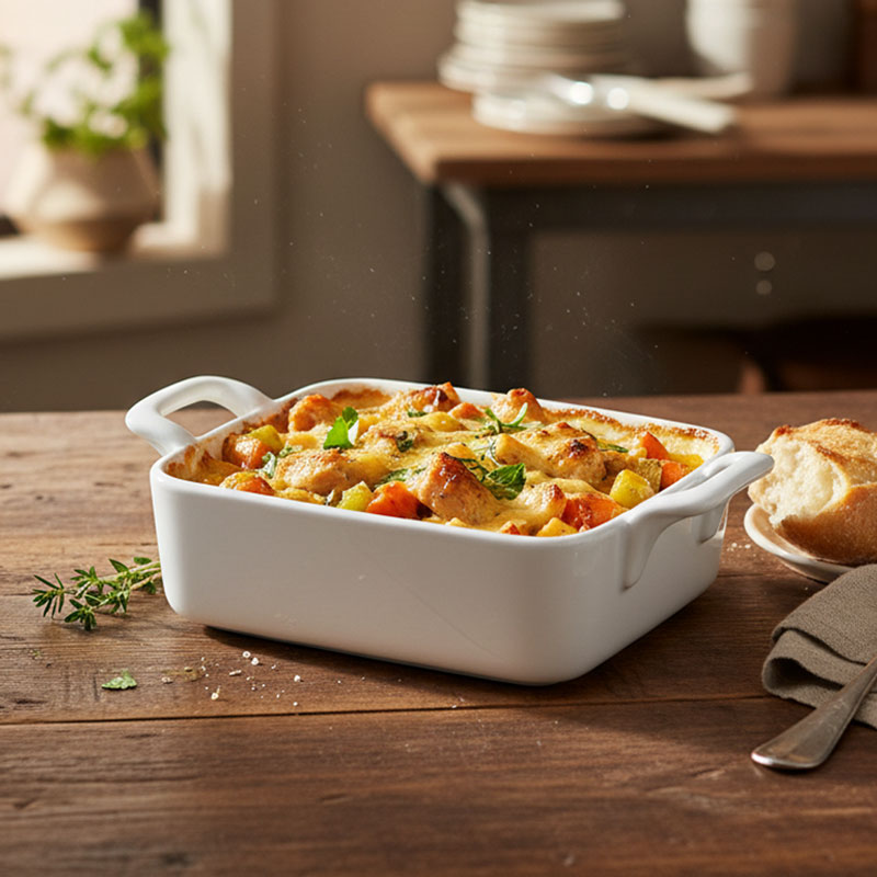 Plat à gratin carré