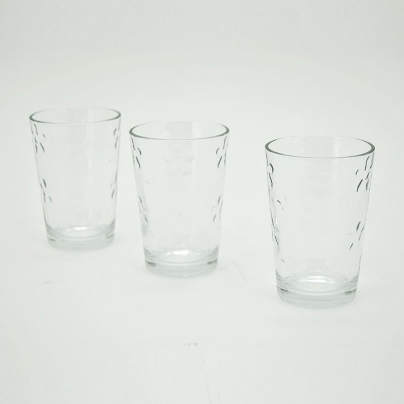 6 verres 'Flowers'