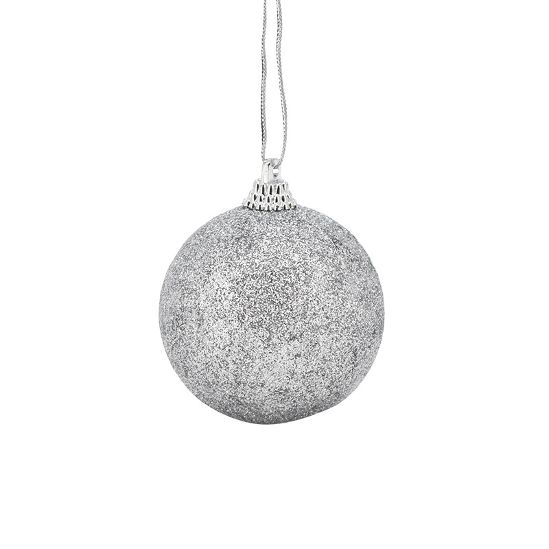 6 boules argent