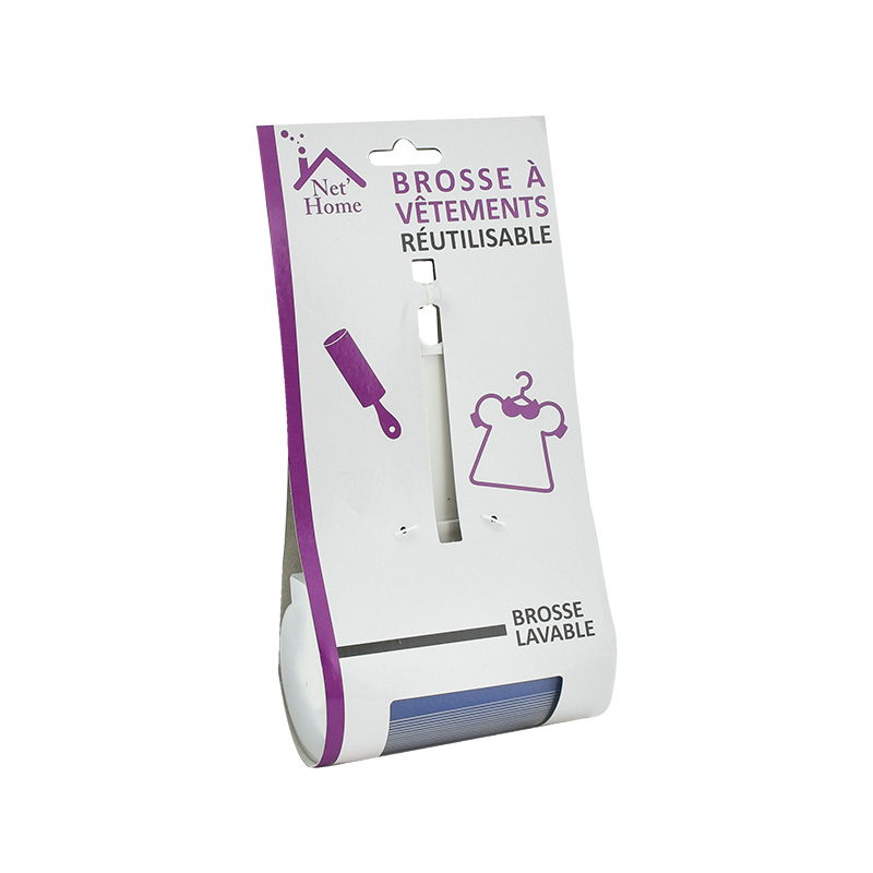 Brosse à vêtements lavable et réutilisable