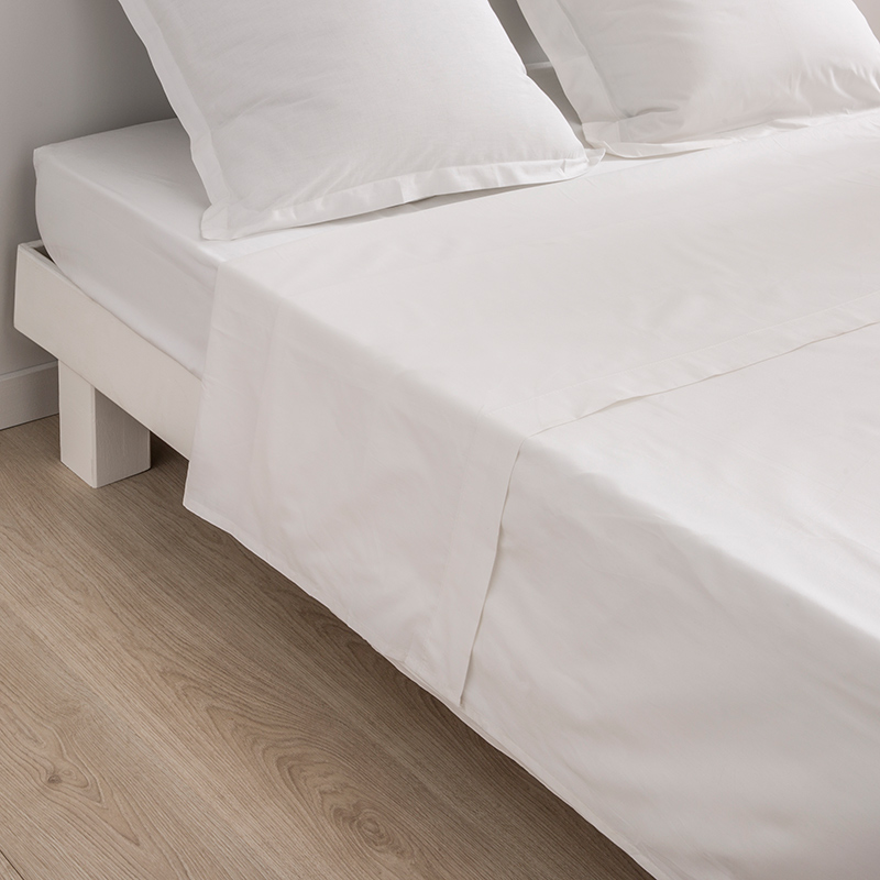 Drap plat 'Dream' blanc