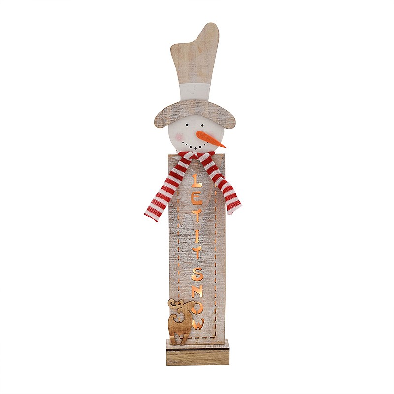 Décoration lumineuse 'Let it snow'