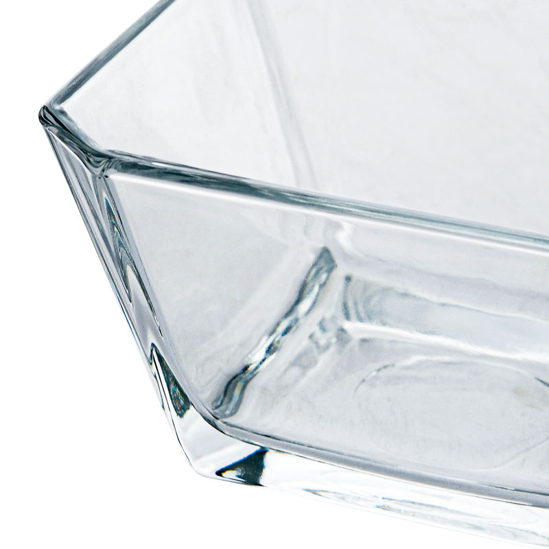 Coupelle carrée transparente 'Karen'