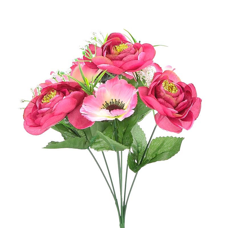 Mini bouquet de renoncules et anémones