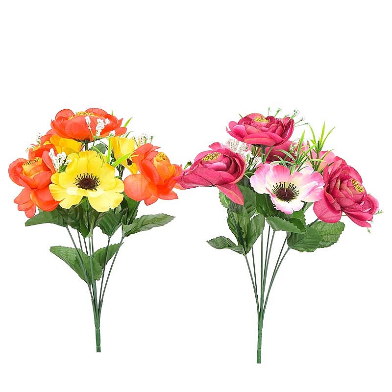 Mini bouquet de renoncules et anémones