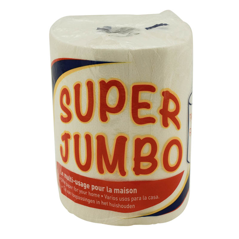 Super jumbo essuie-tout blanc 10 en 1