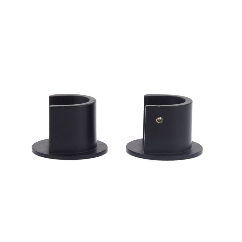 2 supports naissance pour barre à rideau