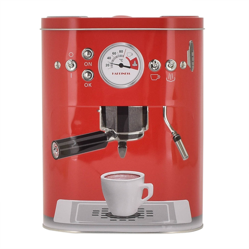 Boîte à café métal percolateur