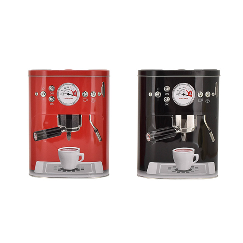 Boîte à café métal percolateur