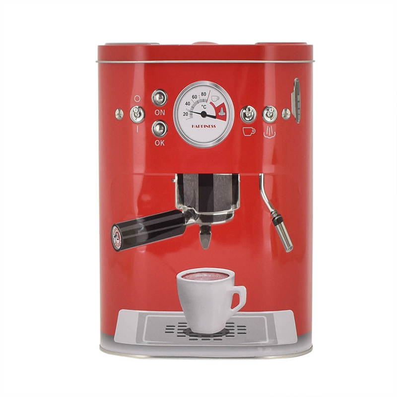 Boîte à café métal percolateur