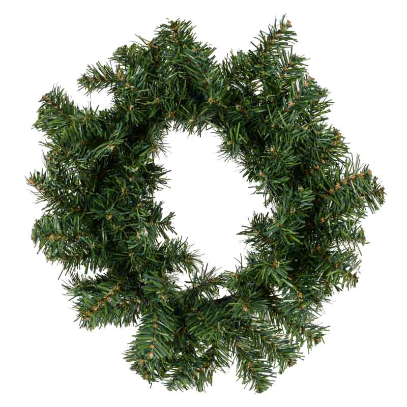 Couronne sapin à décorer