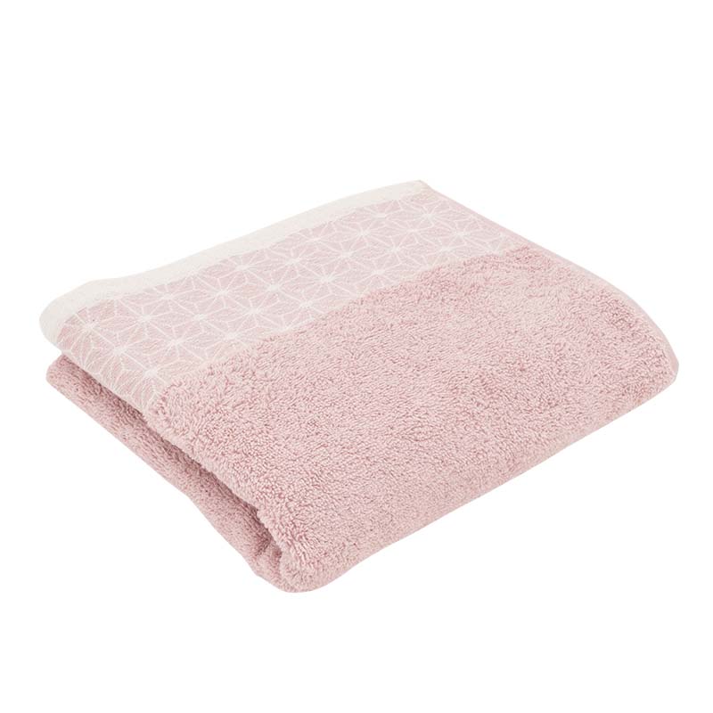 Serviette de toilette Stelar rose