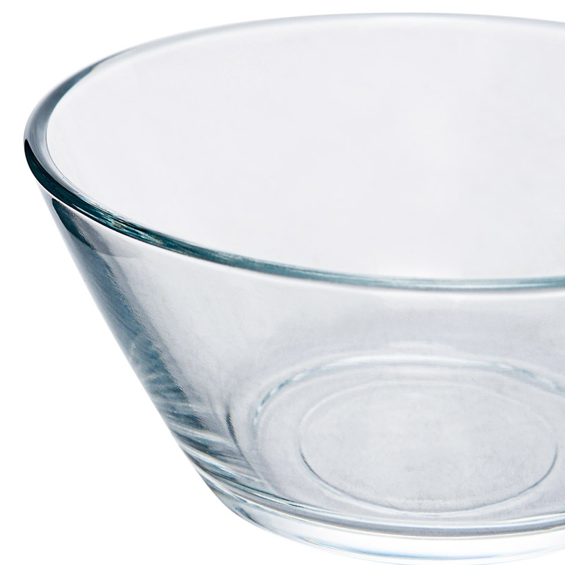 Coupelle ronde transparente 'Vega'