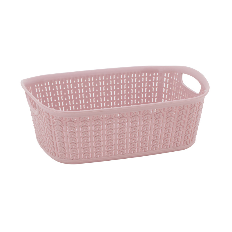 Panier de rangement 3L 'Novi' rose