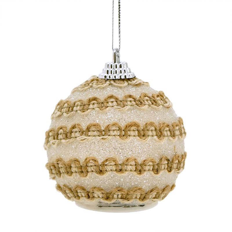 Boule lumineuse pailletée
