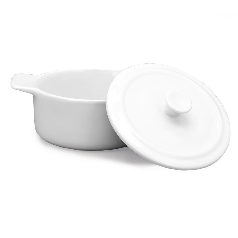 Mini cocotte ronde blanche 'White