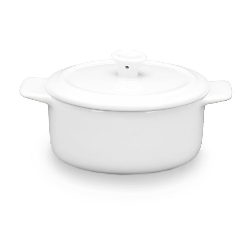 Mini cocotte ronde blanche 'White'