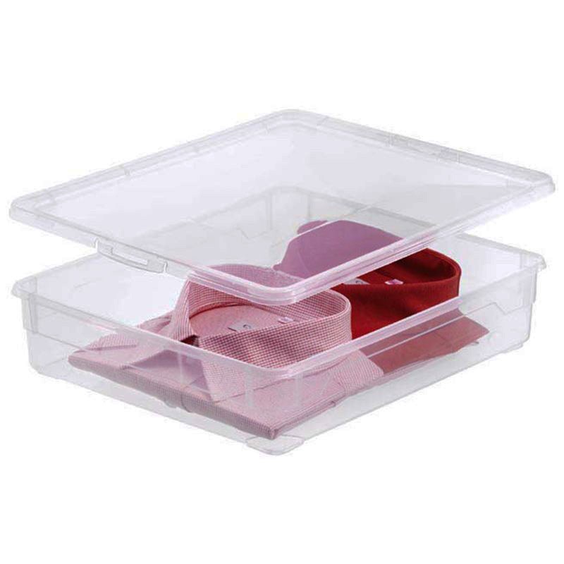 Boîte de rangement 9L 'Clear Box' transparent 40 x33.5x8.5cm - L'Incroyable