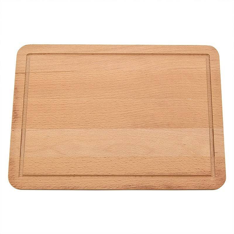 Planche à découper avec rigole