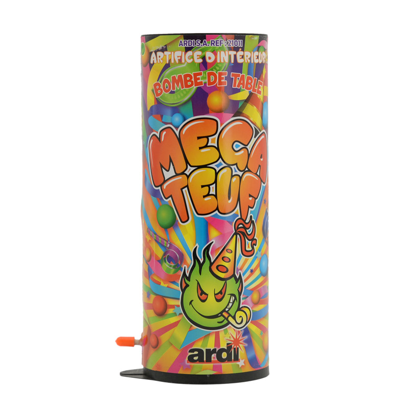 Bombe de table méga teuf