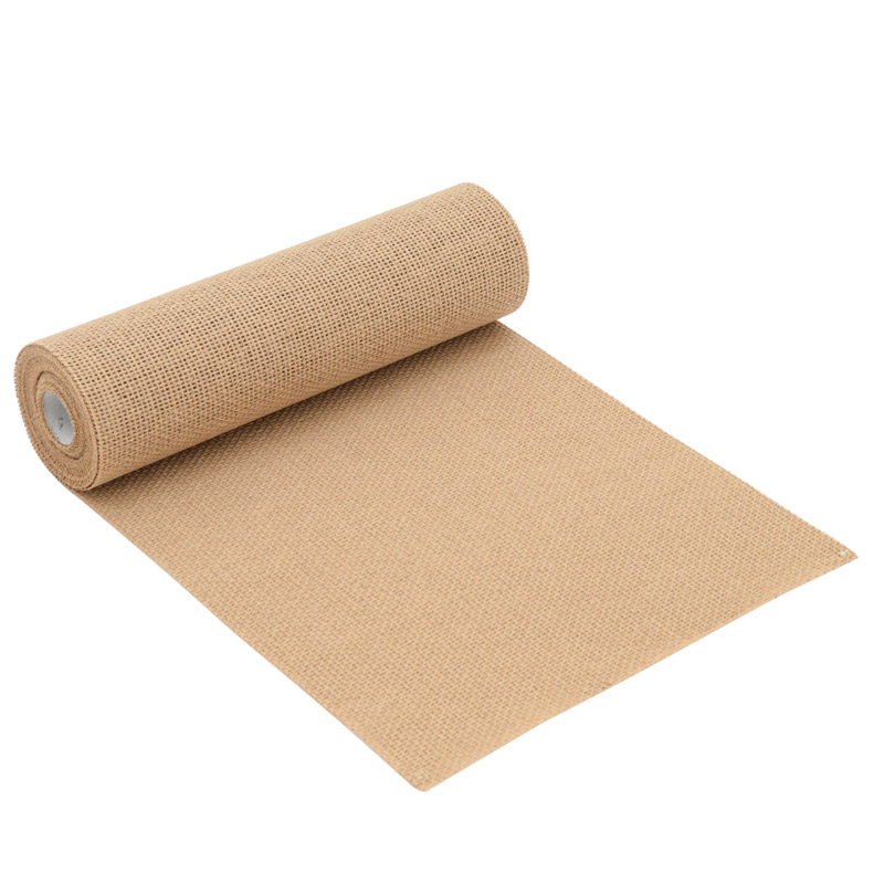 Chemin de table imitation jute