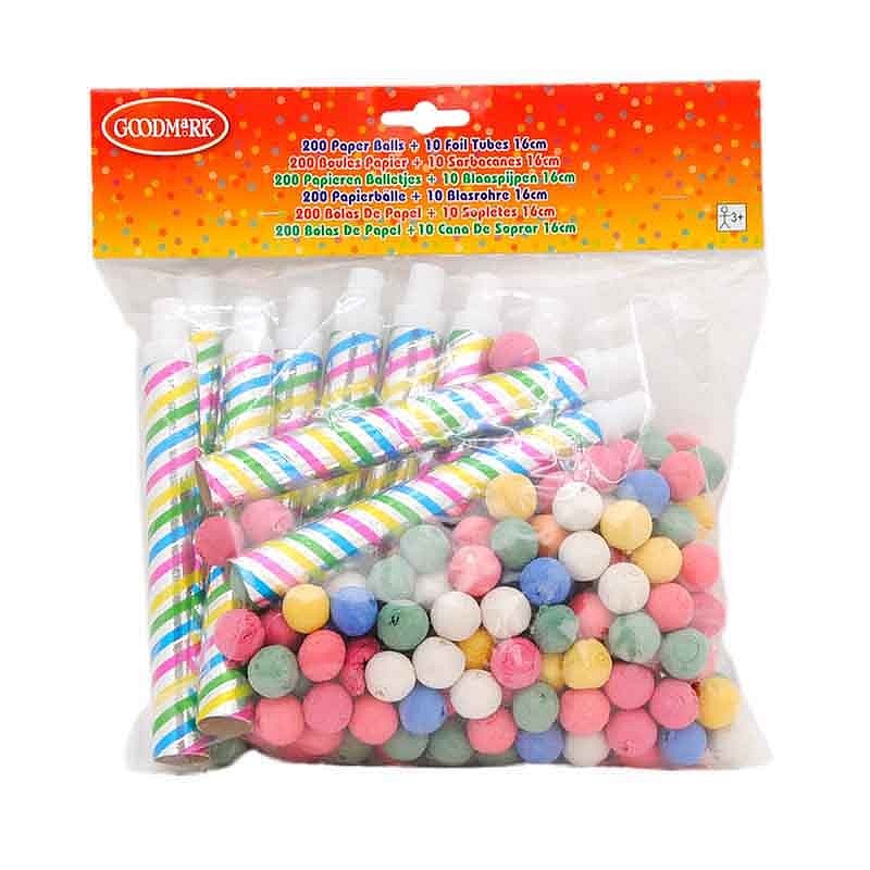 Sarbacanes + 200 boules