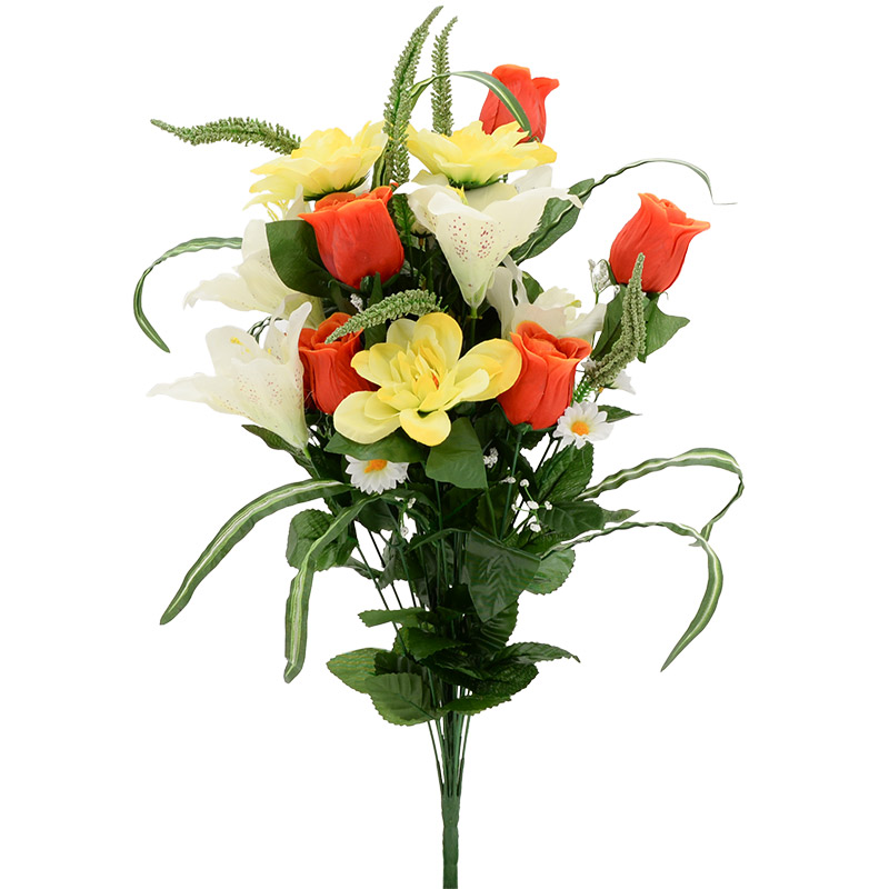 Bouquet haut orchidée et mini roses