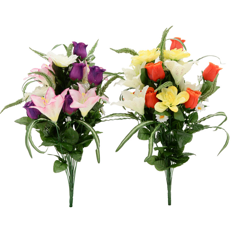 Bouquet haut orchidée et mini roses