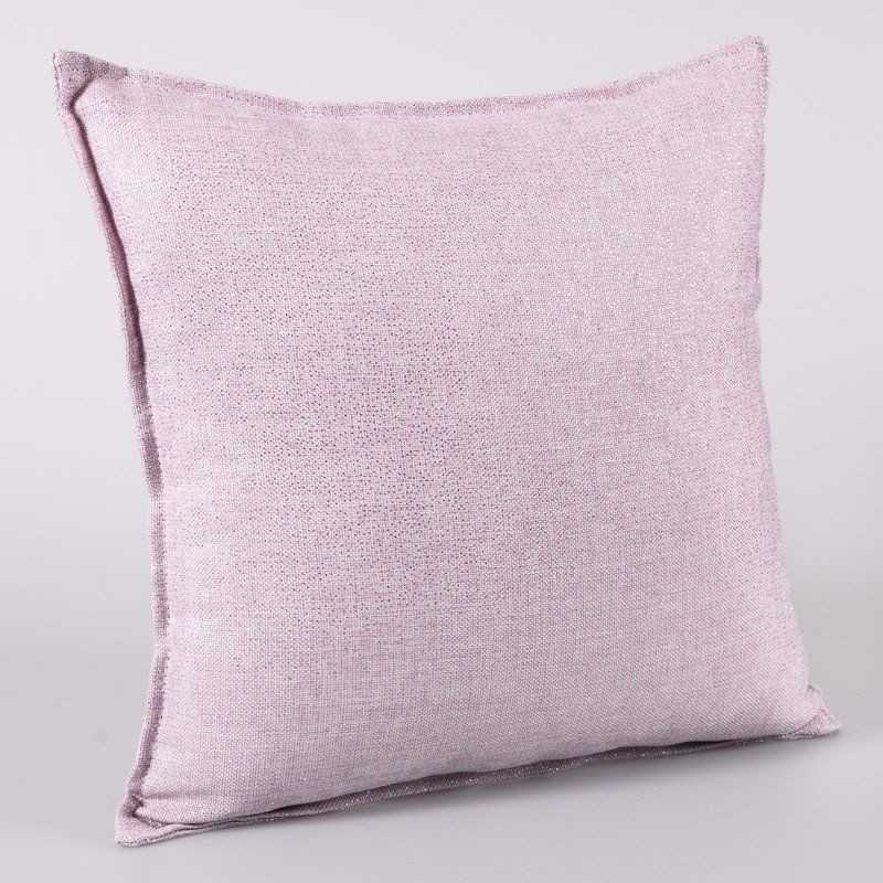 Coussin imitation lin brillant 'Boréal'