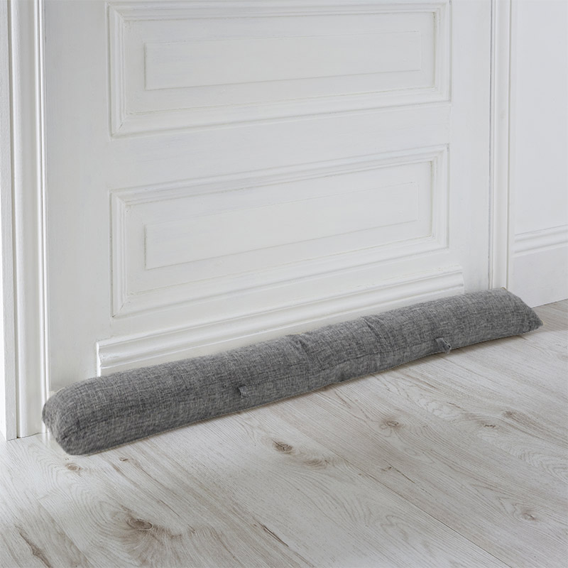 Coussin bas de porte imitation lin Hyvinkää