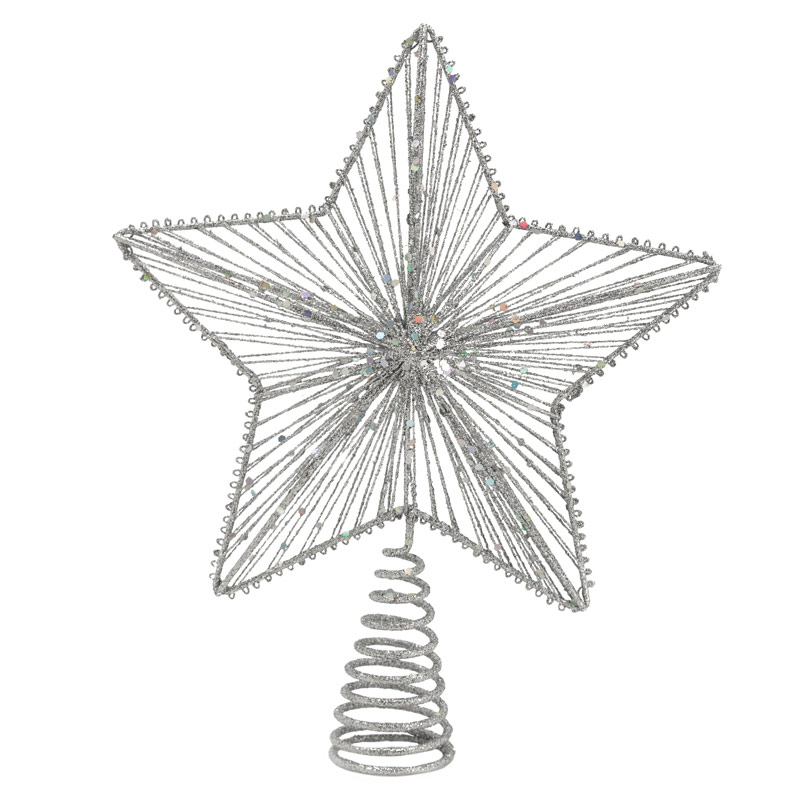 Cimier étoile argenté