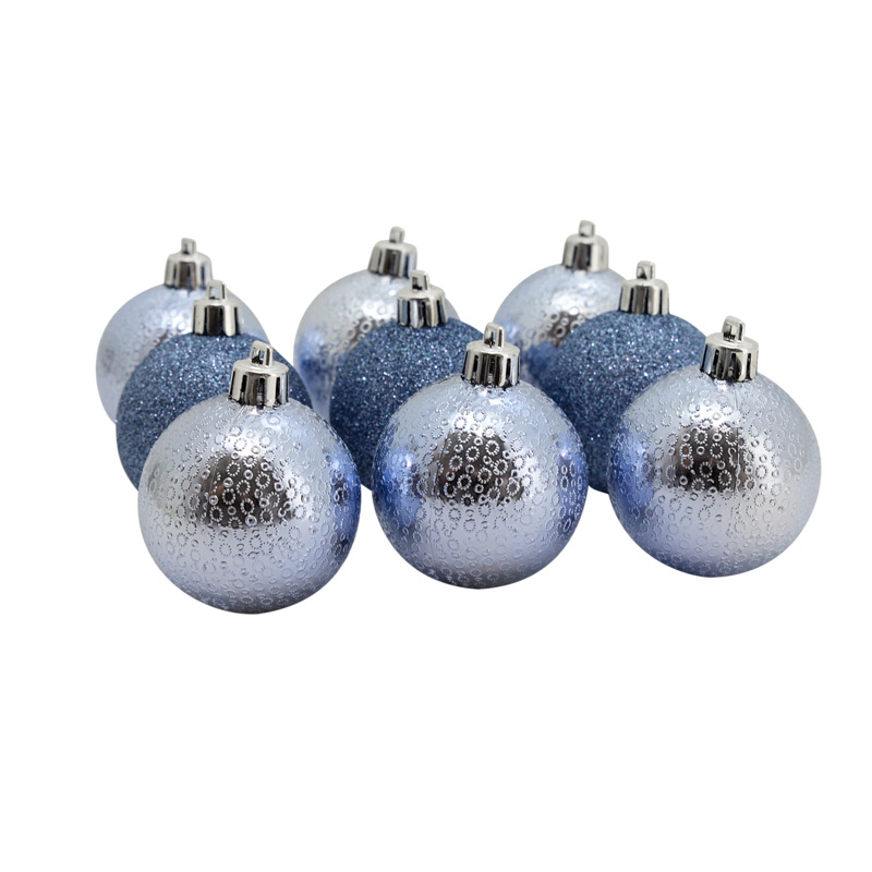9 boules brillantes 