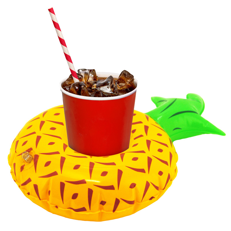 Porte verre gonflable 'Hello Summer'