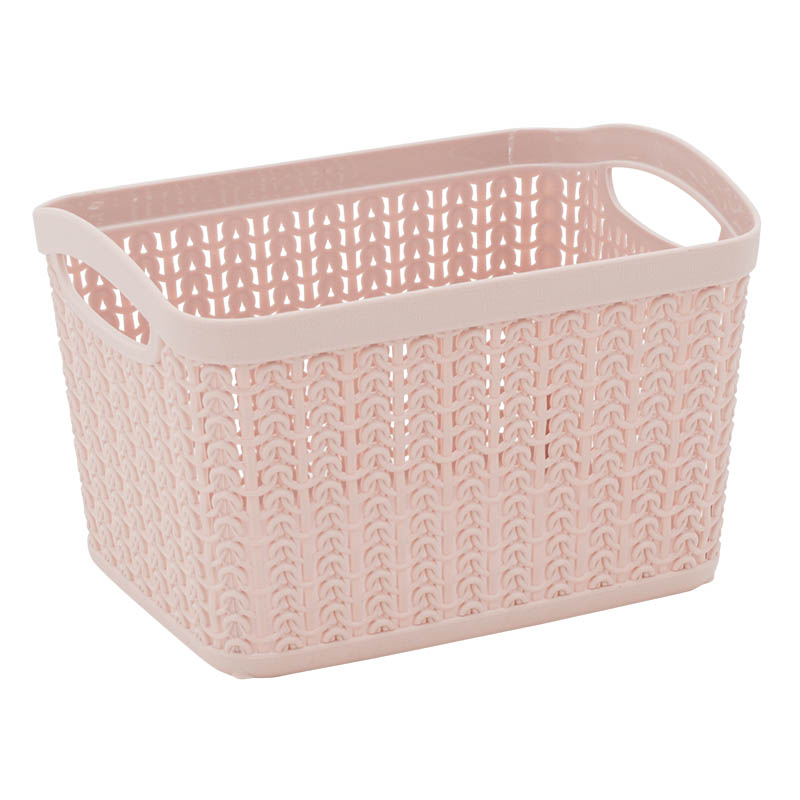 Panier de rangement 3.3L 'Novi' rose