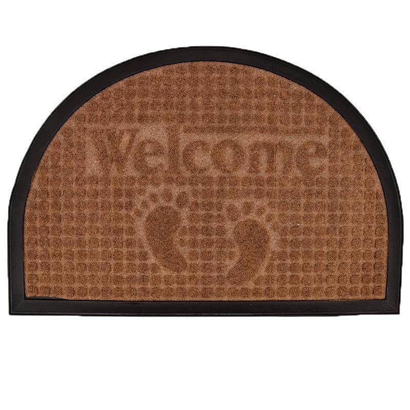 Tapis d'entré demi-lune Welcome