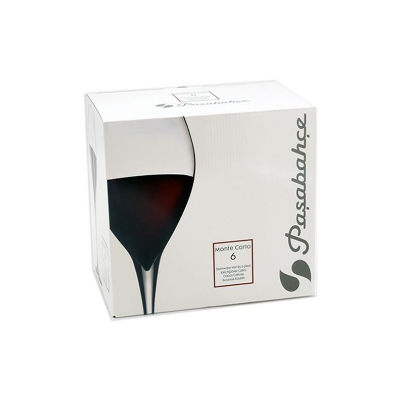 Lot de 6 verres à vin 'Monte-Carlo'