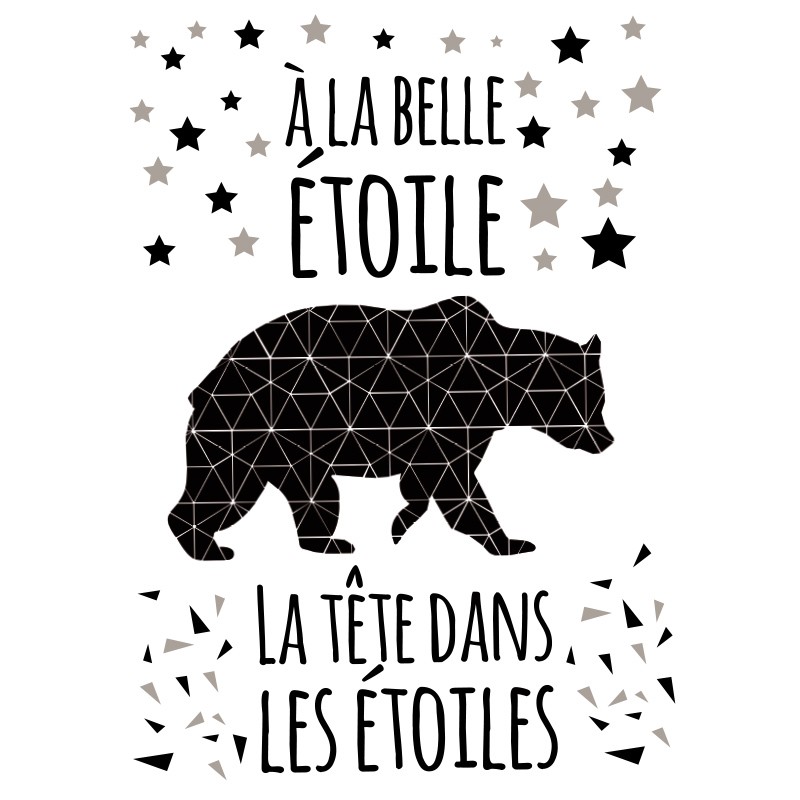 Stickers 'A la belle étoile'