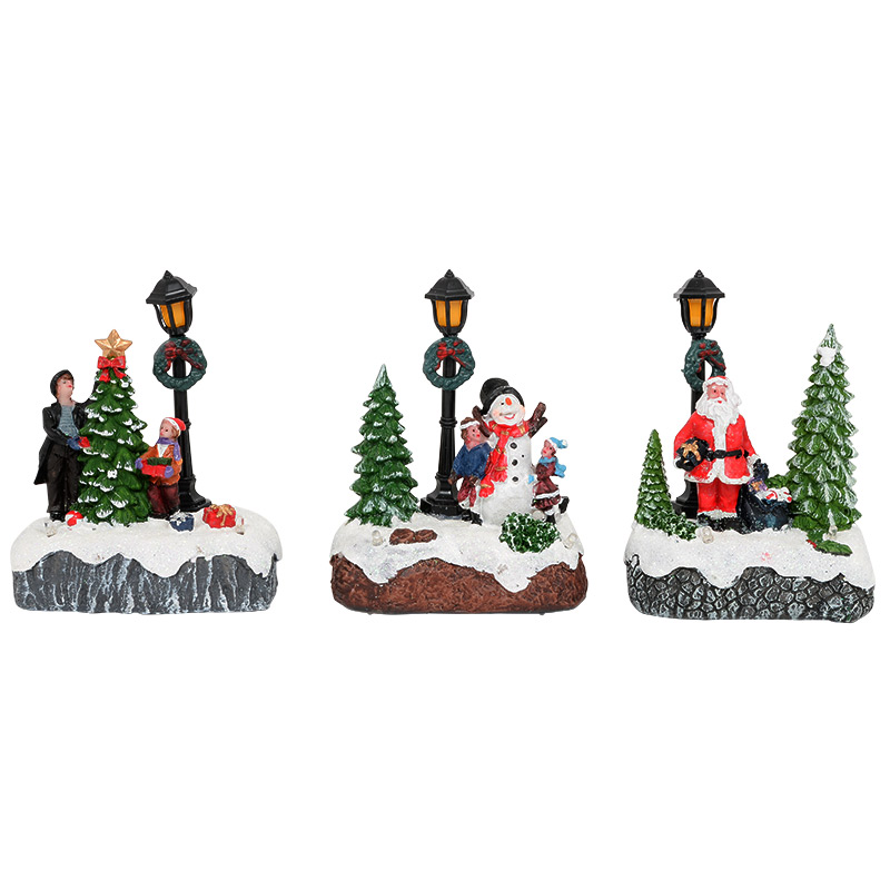 Mini scénette sapin de Noël