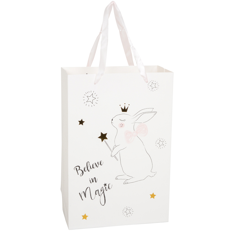 Sac cadeaux lapin