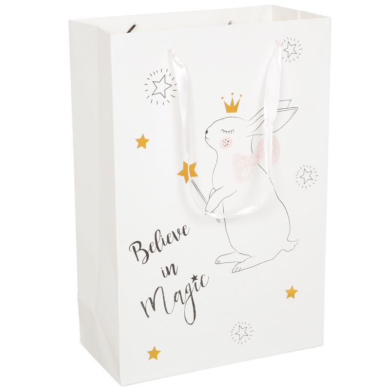 Sac cadeaux lapin