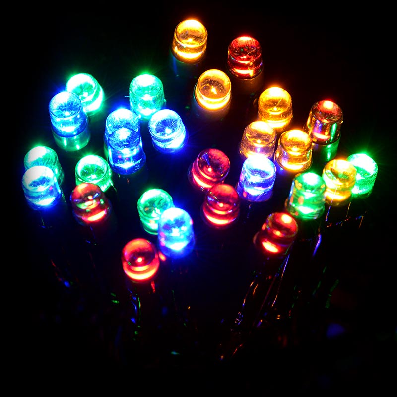 Guirlande électrique 300 LED multicolore