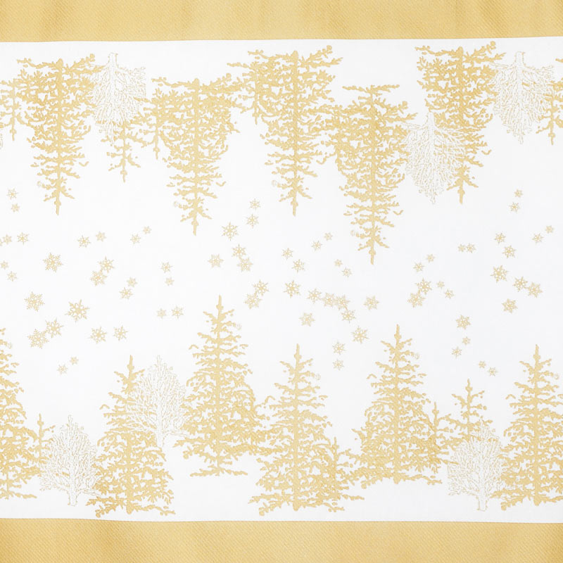 Chemin de table 'Gold Trees'