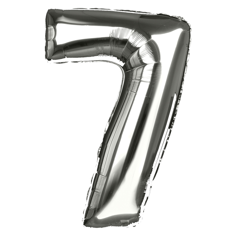 Ballon d'aluminium '7'