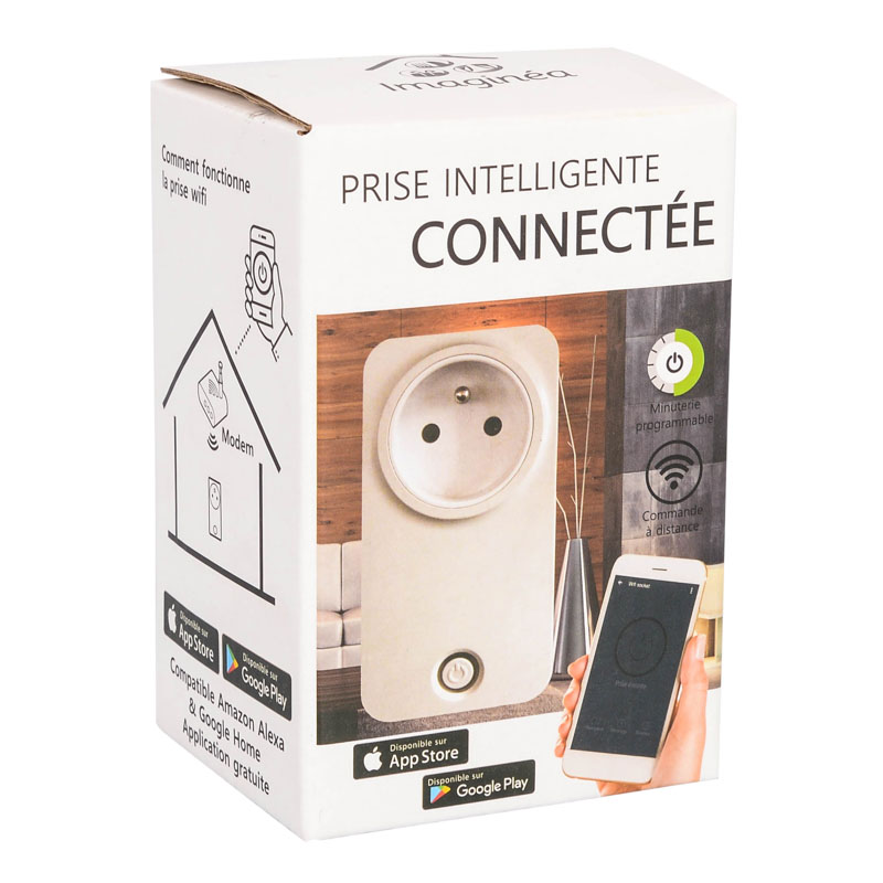 WiFi Prise Intelligente Connectée Prise Smart Plug Compatible