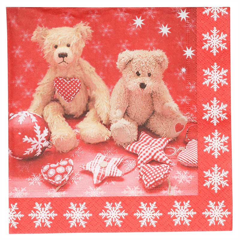 20 serviettes 'Cute Teddies'
