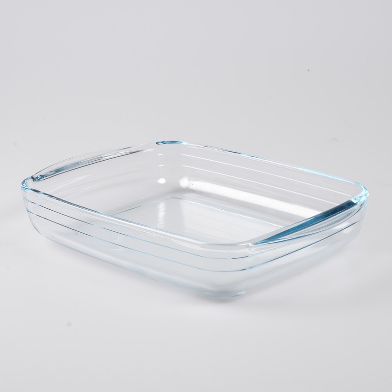 Plat au four 'Pyrex Daily' transparent en verre - L'Incroyable