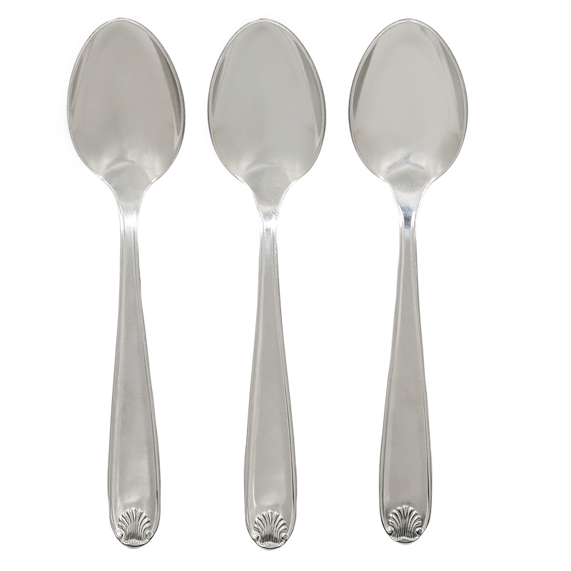 Lot de 3 cuillères de table 'Fleur'